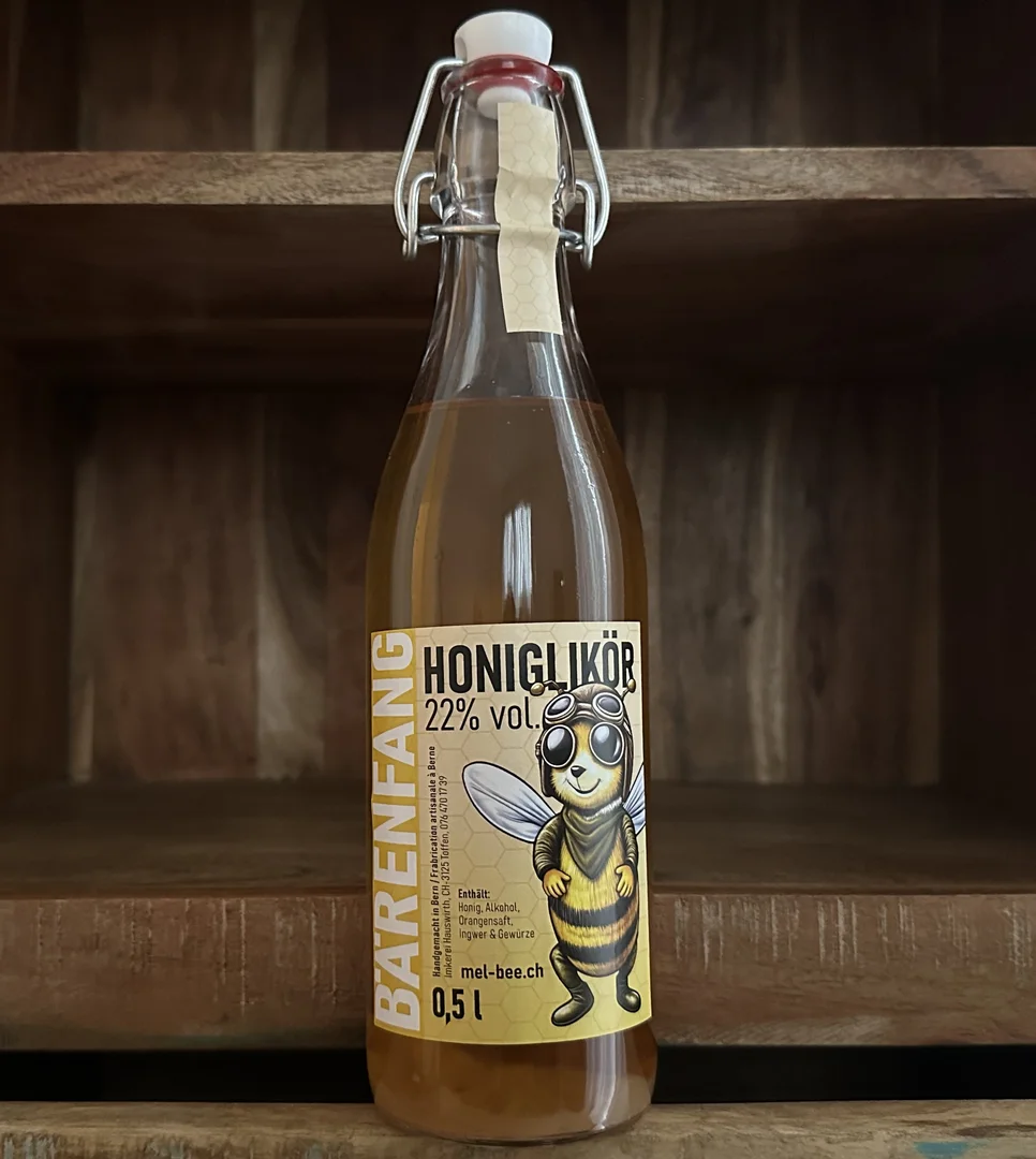 Honey liqueur B&auml;renfang 0.5l